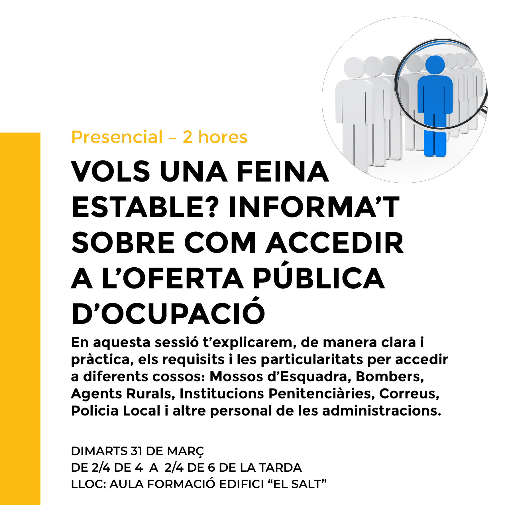 Com accedir a l'oferta pública d'ocupació