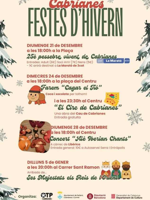 Festes d'hivern a Cabrianes
