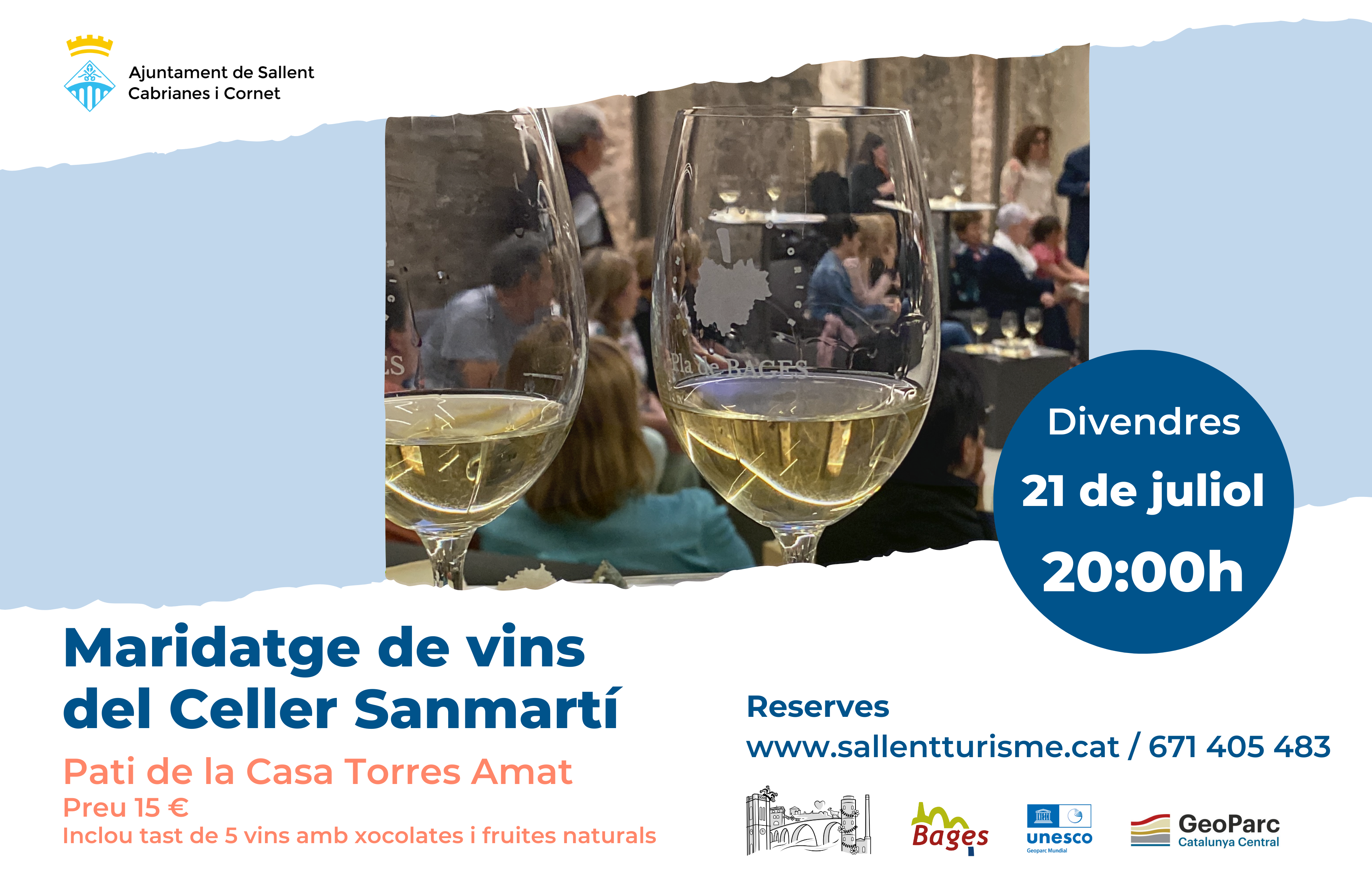 Maridatge de vins del Celler Sanmartí