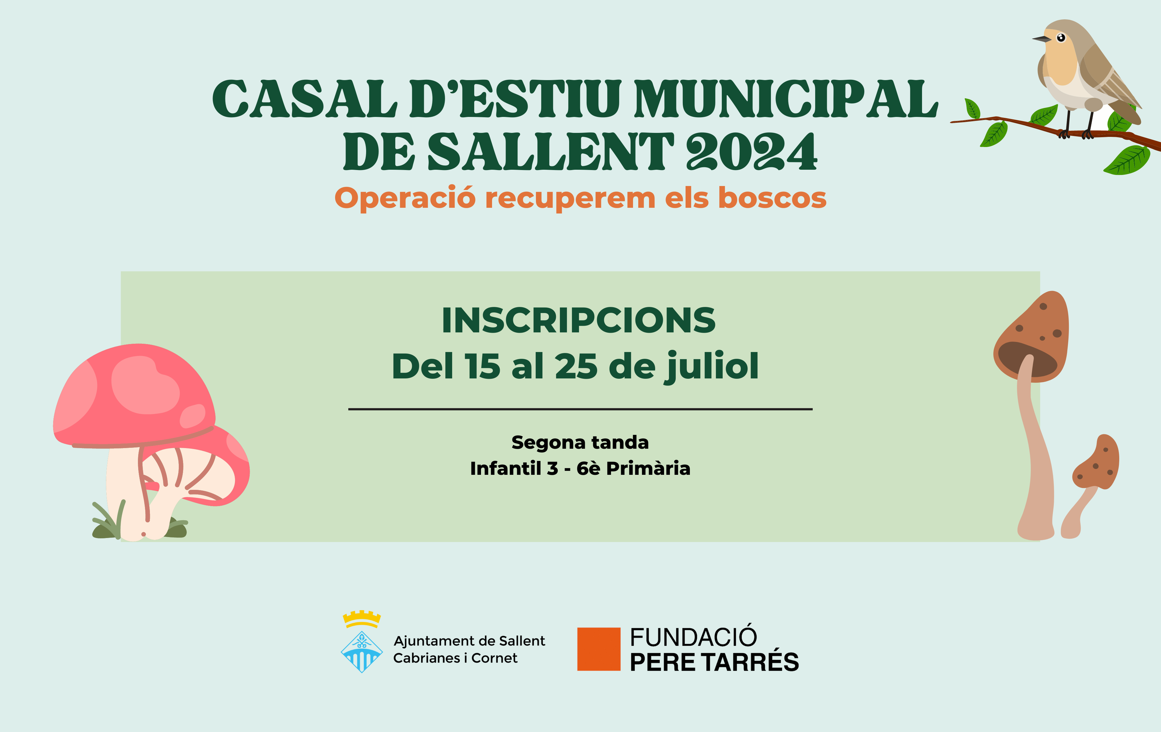 S'obren les inscripcions per participar en la segona tanda del Casal d'estiu de Sallent