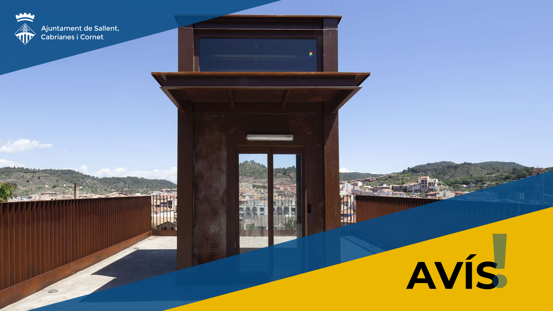  L'ascensor de la Rampinya est&agrave; fora de servei fins a nou av&iacute;s.
