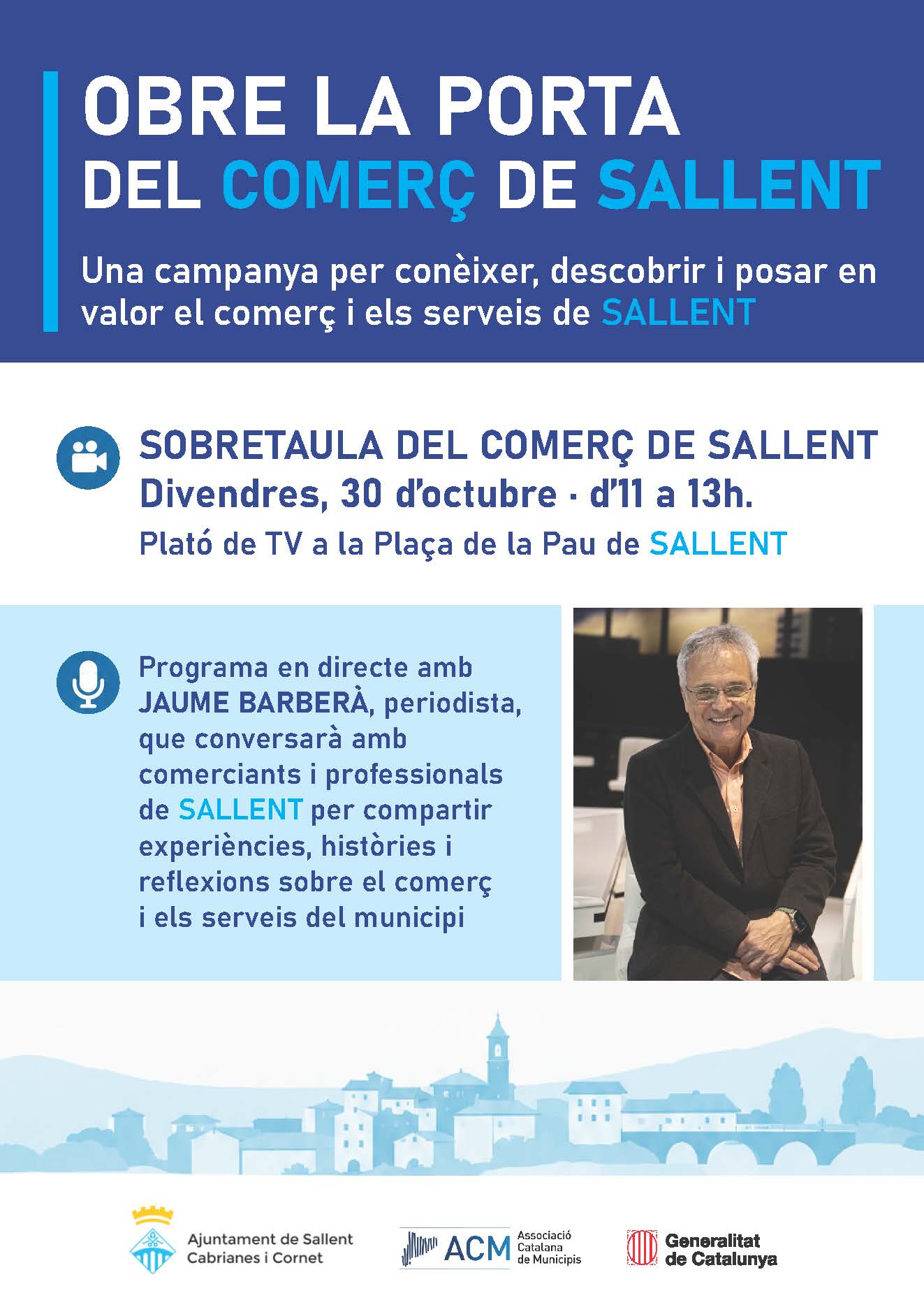 Obrim la porta del comer&ccedil; de Sallent!