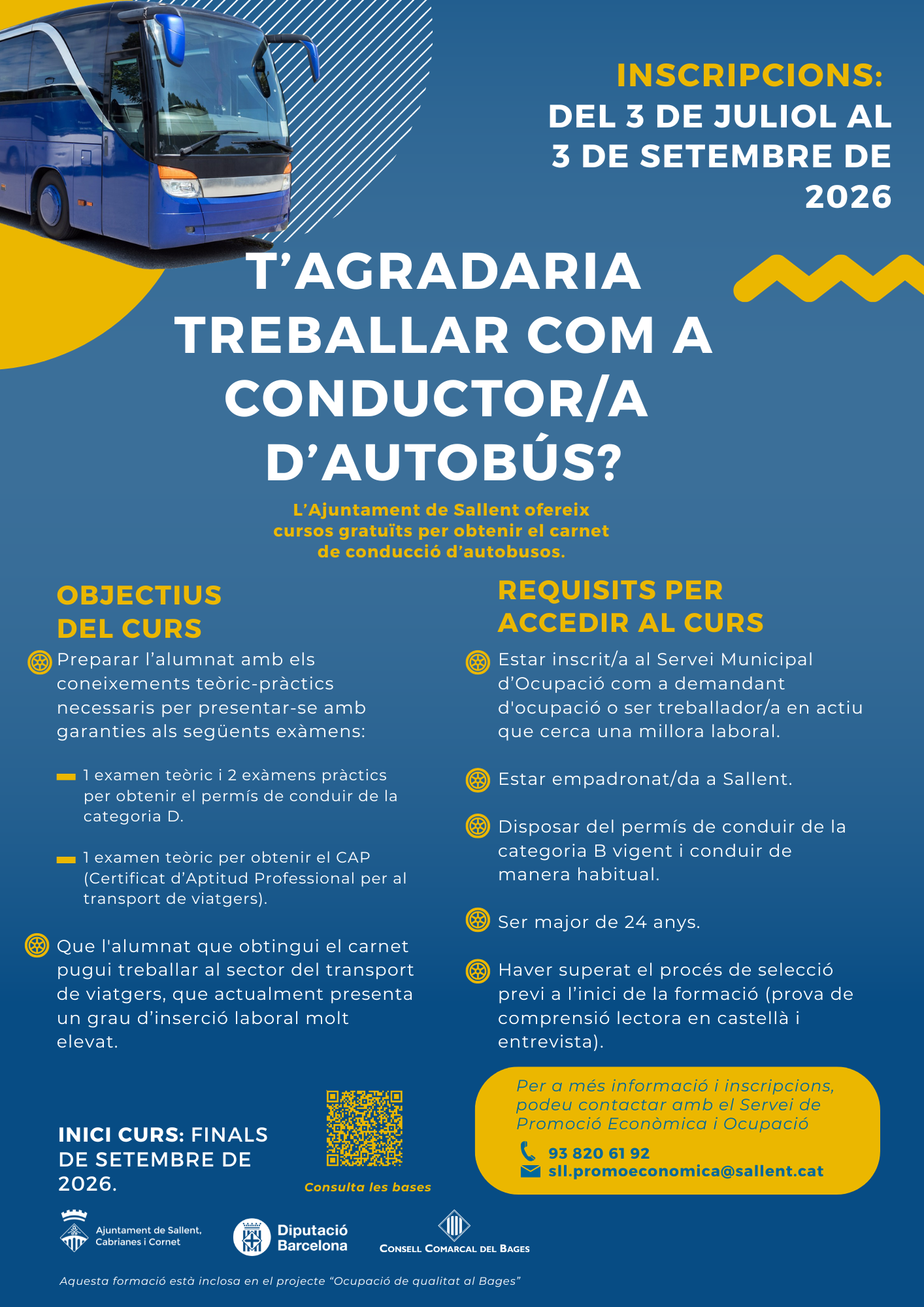  Curs carnet de conducci&oacute; d'autobusos