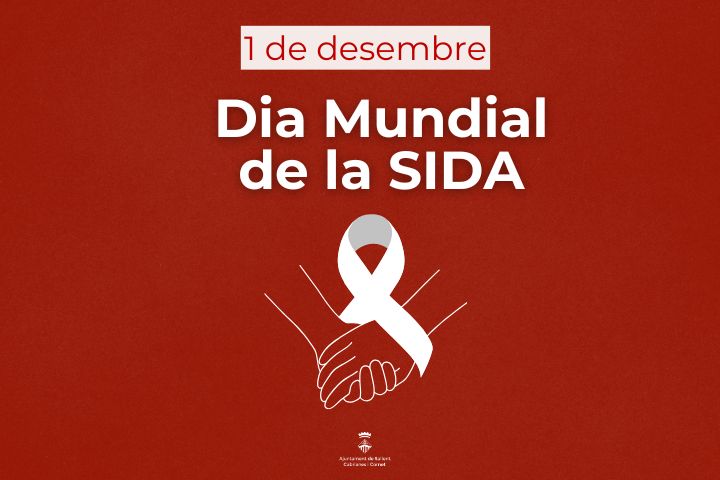 L??Ajuntament de Sallent, Cabrianes i Cornet reivindica avui, 1 de desembre, el Dia Mundial de la Sida.