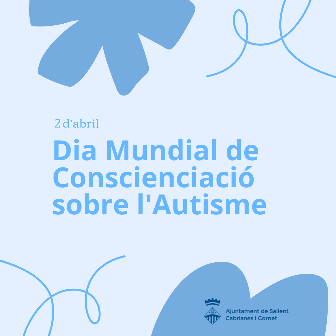 Sallent commemora el Dia Mundial de Conscienciació sobre l'Autisme