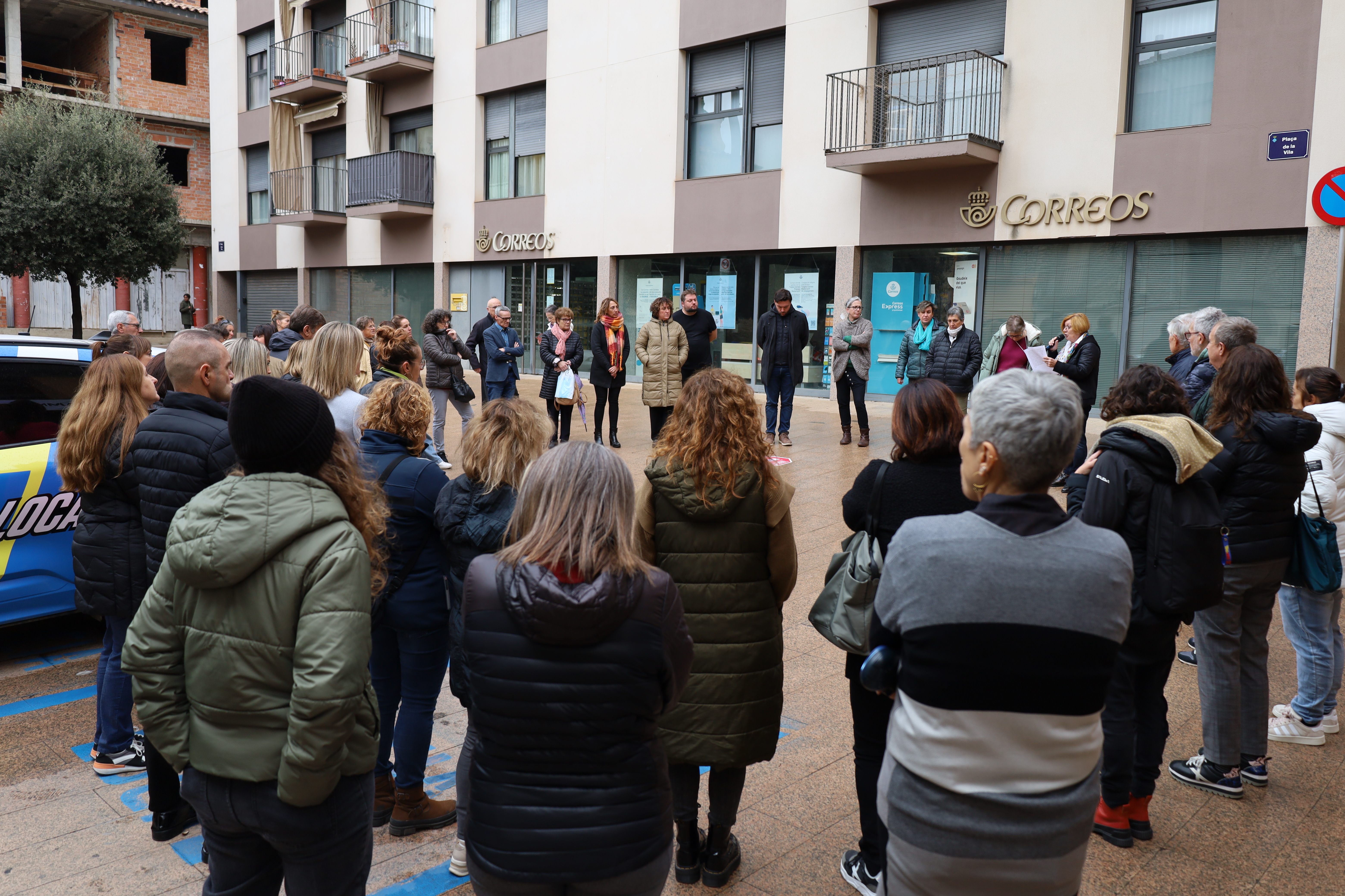 Sallent commemora el Dia Internacional per a l'Erradicació de la Violència vers les Dones