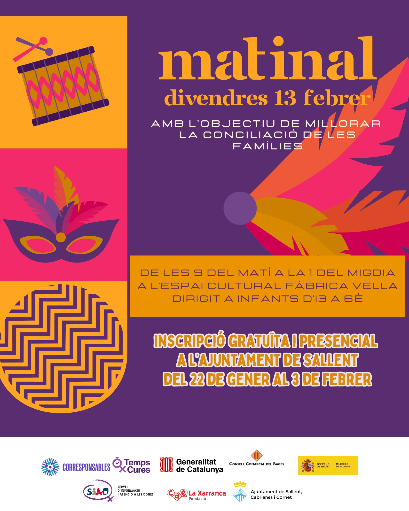 Matinal L&uacute;dica de Carnaval