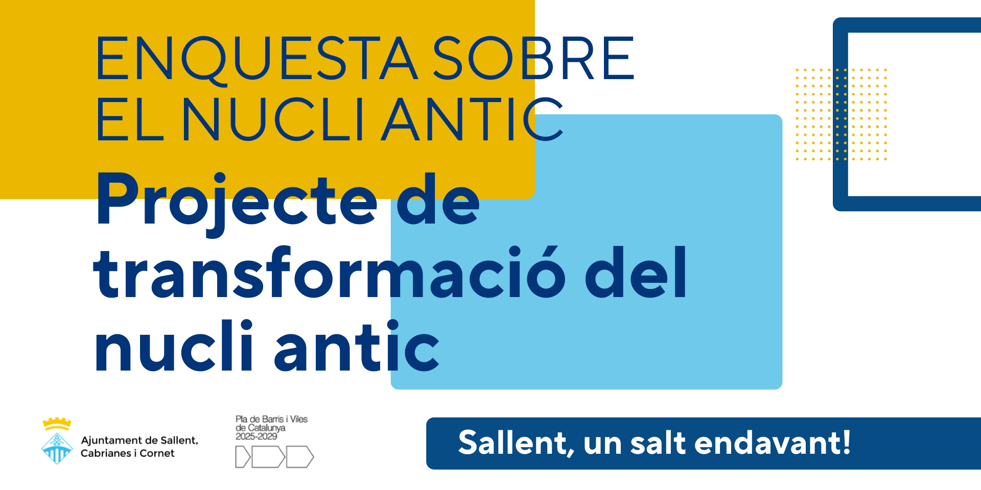Participa a l�??enquesta sobre el nucli antic