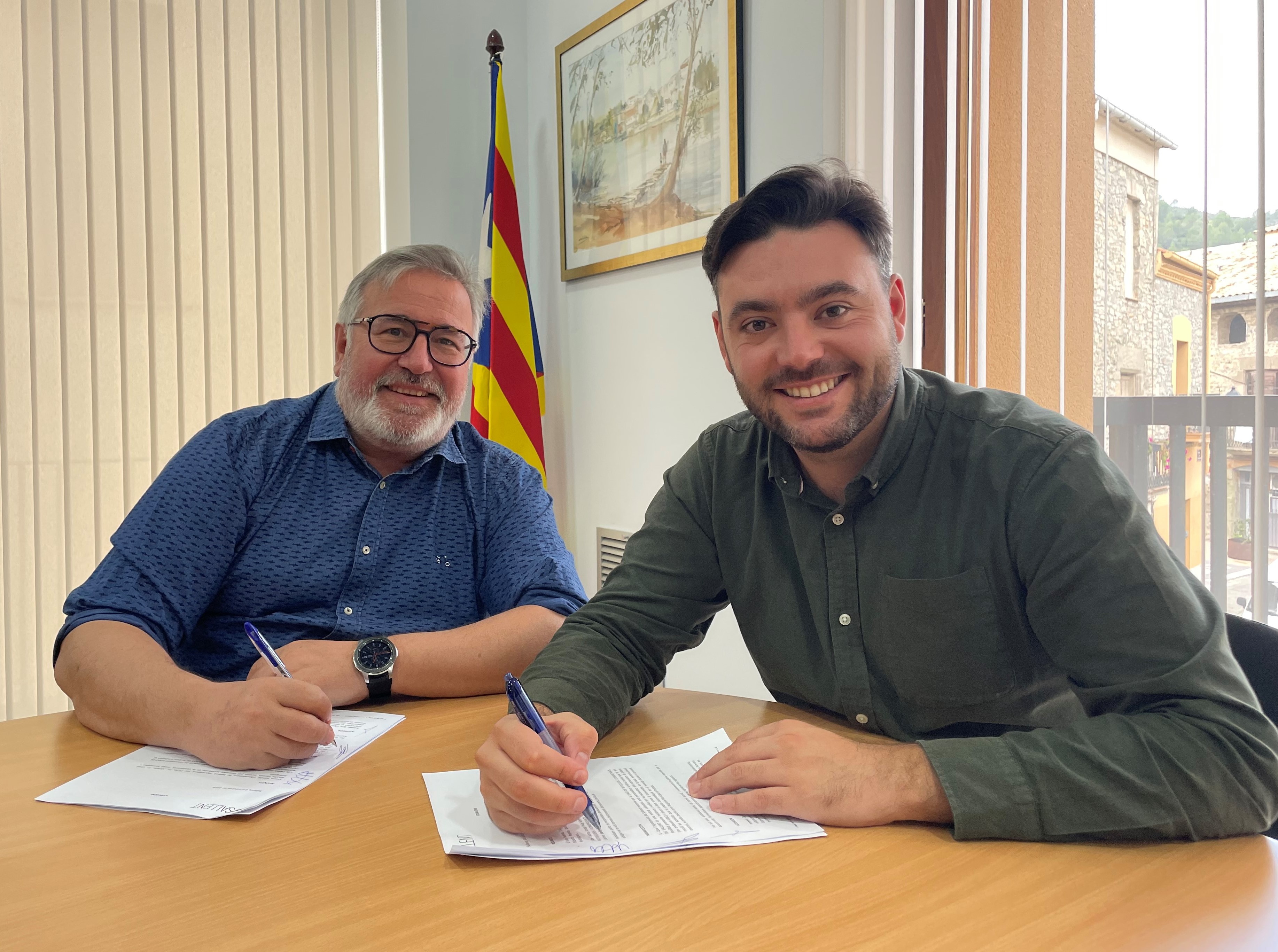 L'Ajuntament de Sallent signa un nou conveni de col·laboració amb l'UBIC