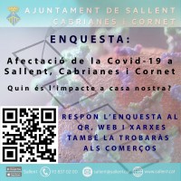 Enquesta afectació de la Covid-19 a Sallent, Cabrianes i Cornet