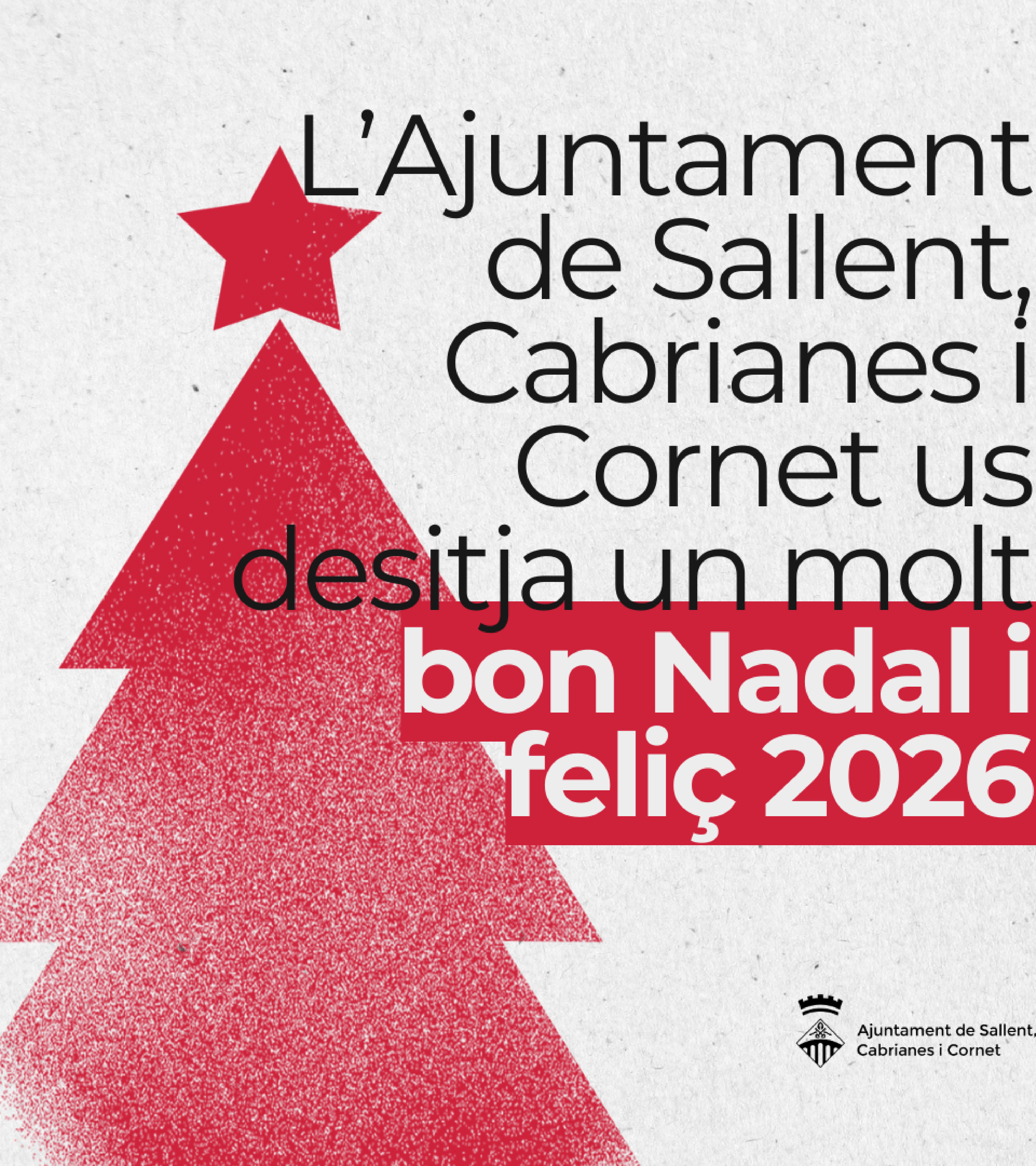 Bon Nadal i Feli&ccedil; 2026! 